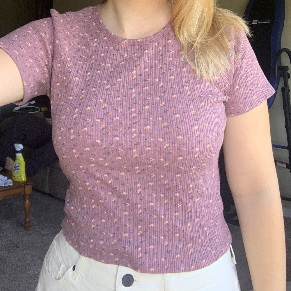 floral shirt from american eagle!